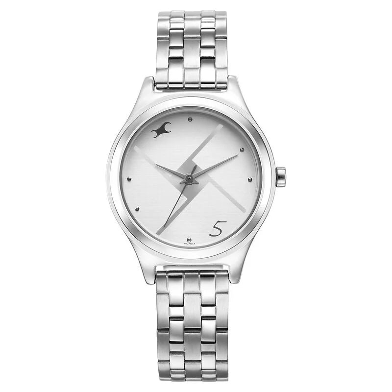 Fastrack Stunners Silver Dial 6152SM08 - Women - ozard