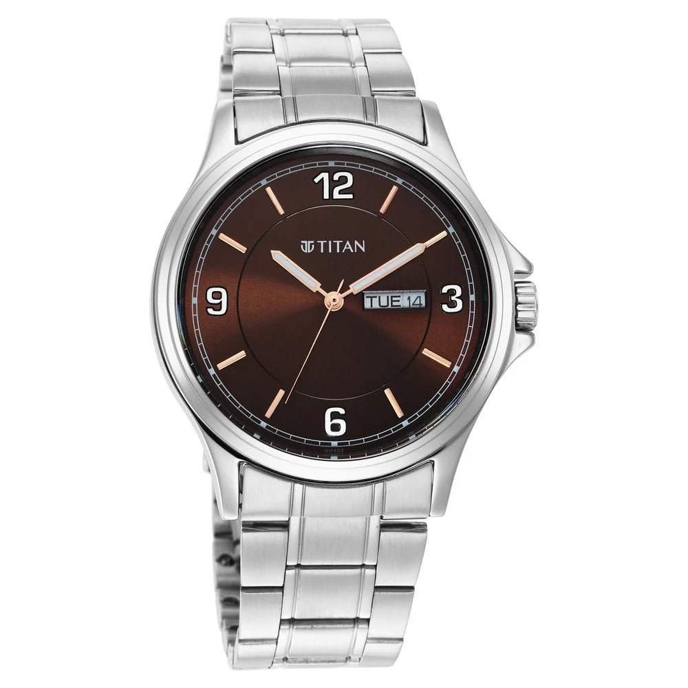 Titan Trendsetters Dark Brown 1870SM02 - Men - ozard