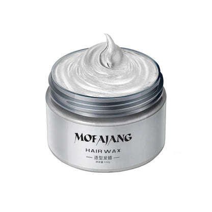 Hair color wax - White - ozard