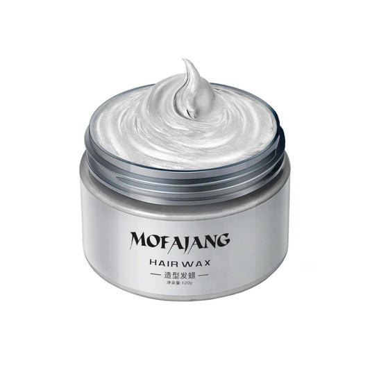 Hair color wax - White - ozard