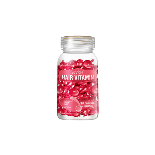 SEVICH Hair Vitamin Serum Capsule (Red) with Moroccan & Jojoba Oil - ozard
